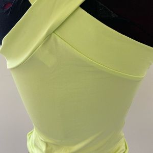 Light green halter top
